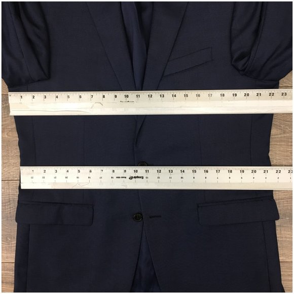 Ralph Lauren Mens Blazer Sport Coat Two Button Casual Jacket Size 42L Wool Suits - Picture 11 of 13